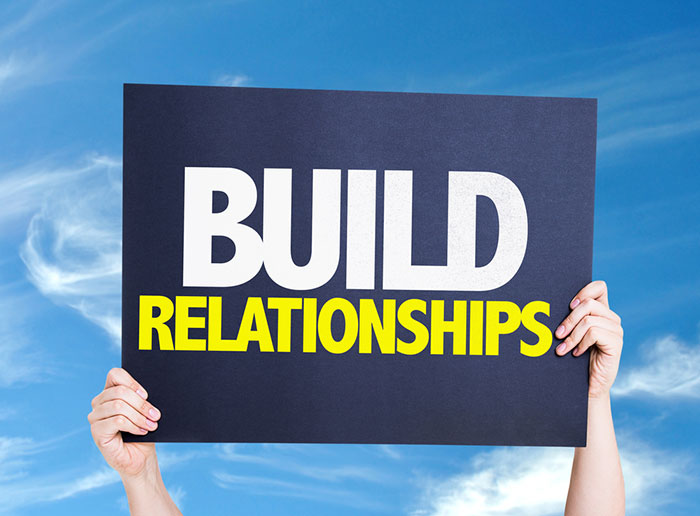 build relationships